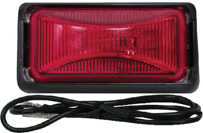 CLEARANCE LIGHT ASSY BLK/RED